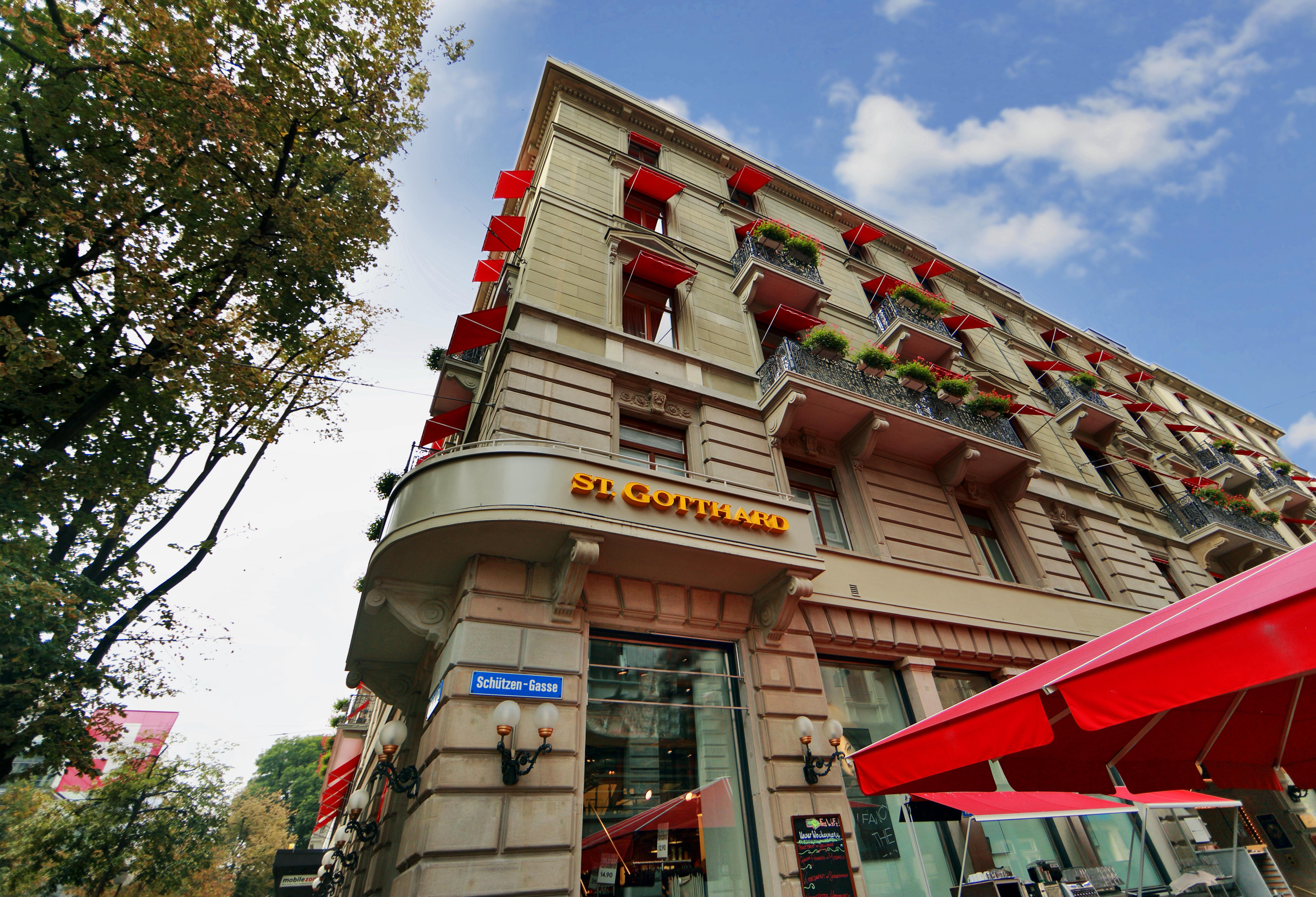 Hotel St.Gotthard Zürih Dış mekan fotoğraf